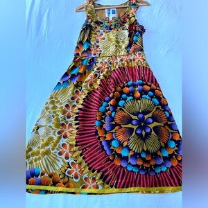 Gorgeous silk Anthro dress